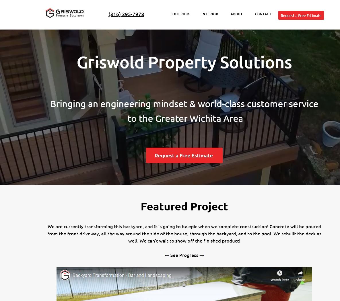 Griswold Property Solutions Website