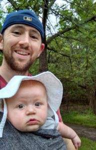 Matt and Aspen Hiking